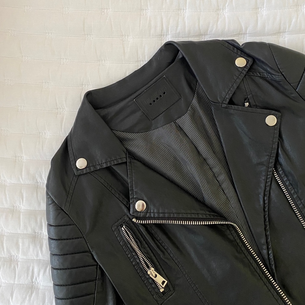 blanknyc faux leather jacket